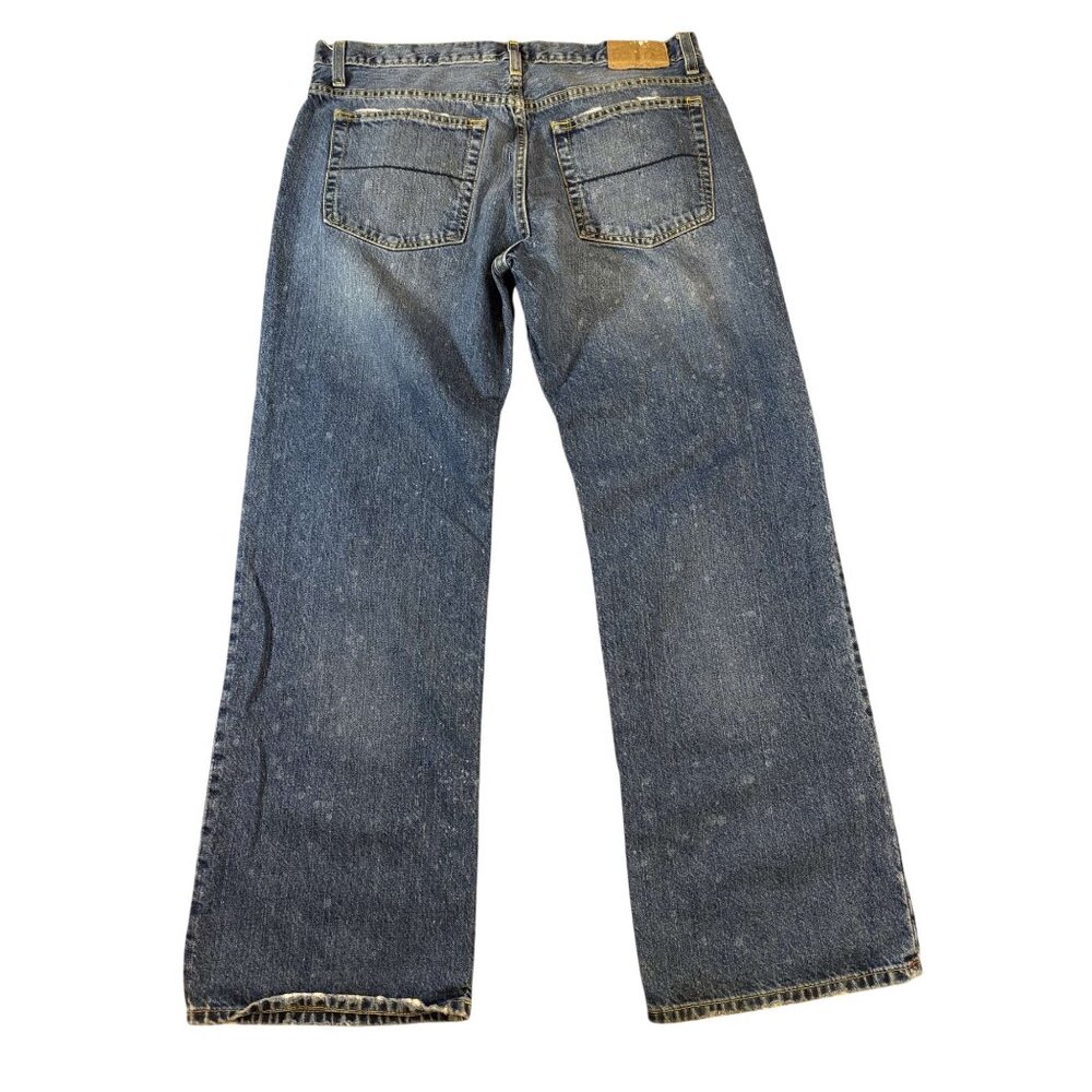Mens Aeropostale Vintage Bootcut Medium Wash Denim 100% Cotton Jeans - 33x30